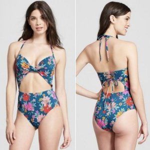 Shade Shore Floral One Piece Bathing-suit